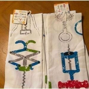 NWT Set of ‎ 2 Cotton Kitchen towels